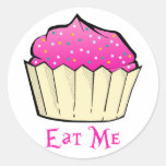 Eat Me Round Sticker