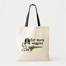 Eat More Veggies Tote Bags