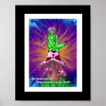 Eat Mushrooms Poster