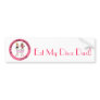 Eat My Diva Dust Bumper Sticker