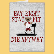 Eat Right - Stay Fit cards