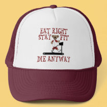 Eat Right - Stay Fit hats