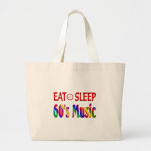 Eat Sleep 60's Music Bags