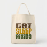 Eat Sleep Aikido 1 Canvas Bag