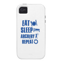 Eat sleep archery iPhone 4 covers