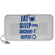 Eat sleep archery mp3 speaker