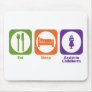 Eat Sleep Assist in Childbirth Mouse Pads