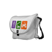 Eat Sleep ATV Messenger Bag
