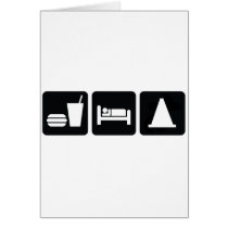 Eat Sleep AutoX Card