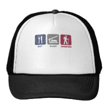 Eat Sleep Backpack Hats