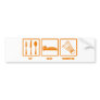 Eat Sleep Badminton Bumper Stickers