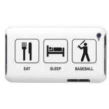Eat Sleep Baseball iPod Touch Cases