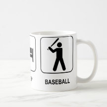 Eat Sleep Baseball Mug