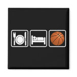 Eat, Sleep, Basketball magnets