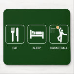 Eat Sleep Basketball Mousepad