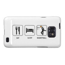 Eat Sleep Basketball Samsung Galaxy SII Cases