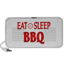 Eat Sleep BBQ Notebook Speaker