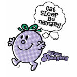 Eat Sleep Be Naughty t-shirts