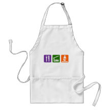 Eat Sleep Beach Apron