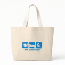 Eat sleep bike bags