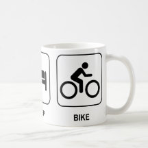 Eat Sleep Bike Coffee Mug