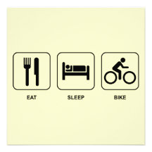 Eat Sleep Bike Invite
