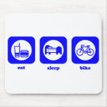 Eat. Sleep. Bike. Mousepad
