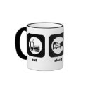 Eat. Sleep. Bike. Mug