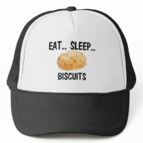 Eat Sleep BISCUITS Hats