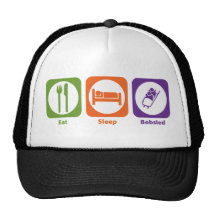 Eat Sleep Bobsled Hat