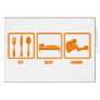 Eat Sleep Boxing Greeting Cards