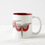 Eat Sleep Breathe Books Owl Mug