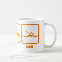 Eat Sleep Canoe Mugs