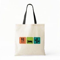 Eat, Sleep, Chiropractic Tote Bag