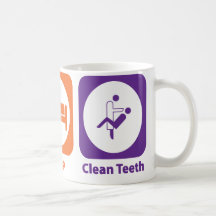 Eat Sleep Clean Teeth Mugs