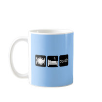 eat sleep coach mugs