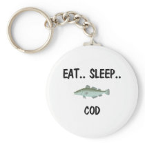 Eat Sleep COD keychains