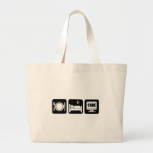 eat sleep code bags
