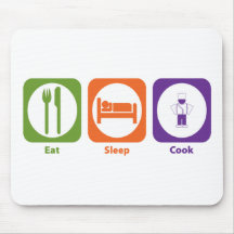 Eat Sleep Cook Mouse Mats