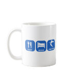 Eat Sleep Croatia Coffee Mugs