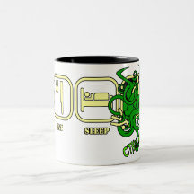 Eat - Sleep - Cthulhu Mug
