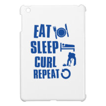Eat sleep Curl Case For The iPad Mini