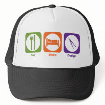 Eat Sleep Design Trucker Hat
