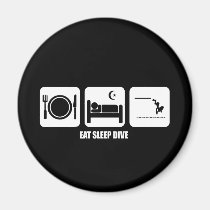 eat sleep dive magnets