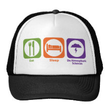 Eat Sleep Do Atmospheric Sciences Hat