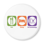 Eat Sleep Do Cosmetology magnets