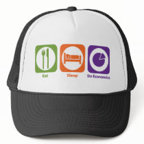 Eat Sleep Do Economics Hats