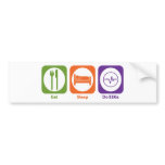 Eat Sleep Do EEGs Bumper Stickers