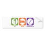 Eat Sleep Do Manicures Bumper Stickers