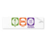 Eat Sleep Do Medical Transcription Bumper Stickers